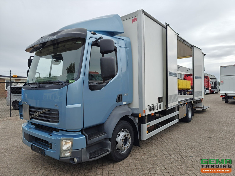 Volvo FL240 4x2 Dagcab Euro5 - 6CIL - Gesloten Opbouw 6.5m + Laadklep 1500KG - 129.000km Origineel - ZijDeuren - Truk box: gambar 1 Volvo FL240 4x2 Dagcab Euro5 - 6CIL - Gesloten Opbouw 6.5m + Laadklep 1500KG - 129.000km Origineel - ZijDeuren - Truk box: gambar 1