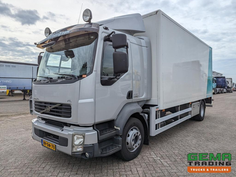 Volvo FL280 4x2 SleepCab 16T Euro5 6CIL - 5.60m GeslotenBak + Laadklep 2500KG - Standkachel - Zijdeur - Servicewagen (V758) - Truk box: gambar 1 Volvo FL280 4x2 SleepCab 16T Euro5 6CIL - 5.60m GeslotenBak + Laadklep 2500KG - Standkachel - Zijdeur - Servicewagen (V758) - Truk box: gambar 1