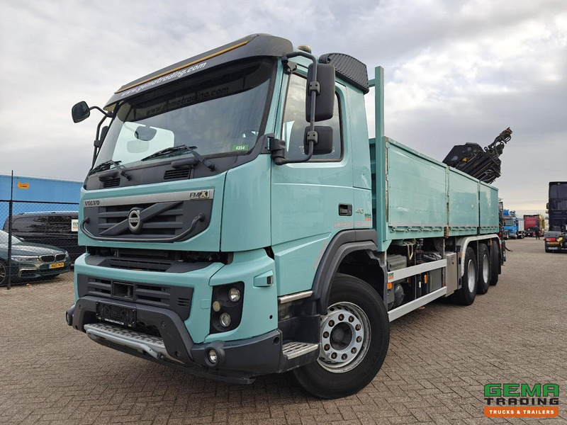 Volvo FMX 410 8x4/4 Dagcab Euro5 - Open Laadbak 6.8m + Hiab 244 E-6 Hipro - 258.000km - Naafreductie - 05/2026 APK - Truk flatbed, Truk derek: gambar 1 Volvo FMX 410 8x4/4 Dagcab Euro5 - Open Laadbak 6.8m + Hiab 244 E-6 Hipro - 258.000km - Naafreductie - 05/2026 APK - Truk flatbed, Truk derek: gambar 1