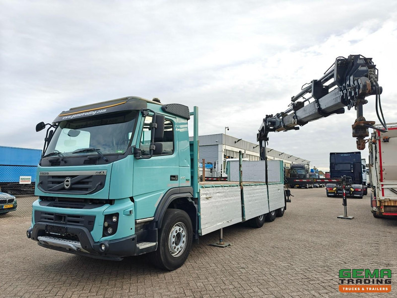 Volvo FMX 410 8x4/4 Dagcab Euro5 - Open Laadbak 6.8m + Hiab 244 E-6 Hipro - 258.000km - Naafreductie - 05/2026 APK - Truk flatbed, Truk derek: gambar 4 Volvo FMX 410 8x4/4 Dagcab Euro5 - Open Laadbak 6.8m + Hiab 244 E-6 Hipro - 258.000km - Naafreductie - 05/2026 APK - Truk flatbed, Truk derek: gambar 4