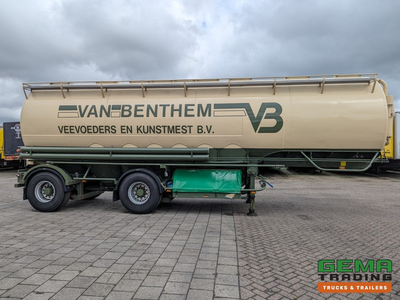 Semi-trailer tangki WELGRO 90WSL33-24 2-Assen SAF Silo MengVoeder / Futter 24m³ - Trommelremmen - StuurAs (O1961): gambar 16