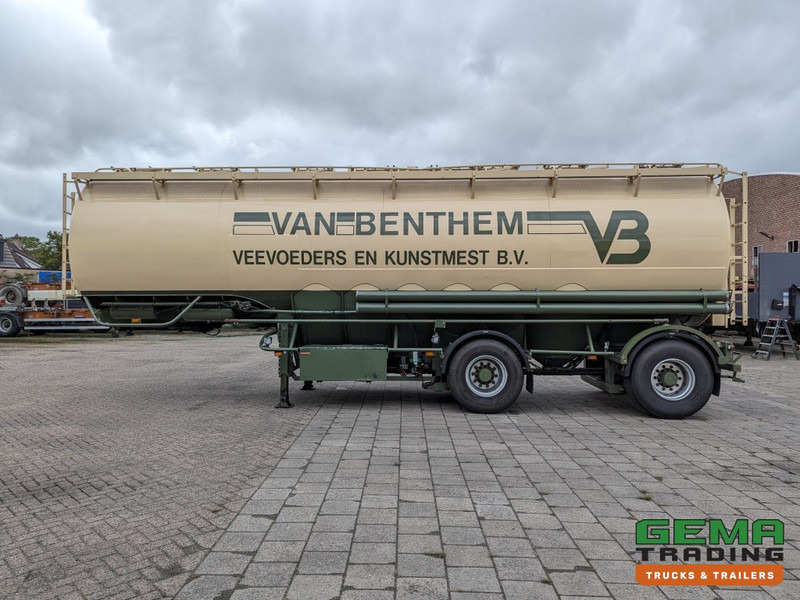 Semi-trailer tangki WELGRO 90WSL33-24 2-Assen SAF Silo MengVoeder / Futter 24m³ - Trommelremmen - StuurAs (O1961): gambar 17