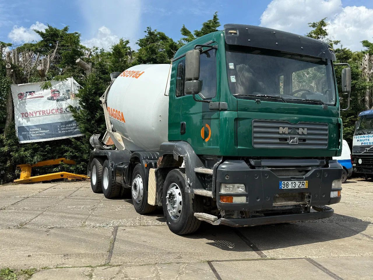MAN TGA 35.360 8X4 CIFA Beton Mixer Spring/Spring ZF - Truk pengaduk beton: gambar 1 MAN TGA 35.360 8X4 CIFA Beton Mixer Spring/Spring ZF - Truk pengaduk beton: gambar 1