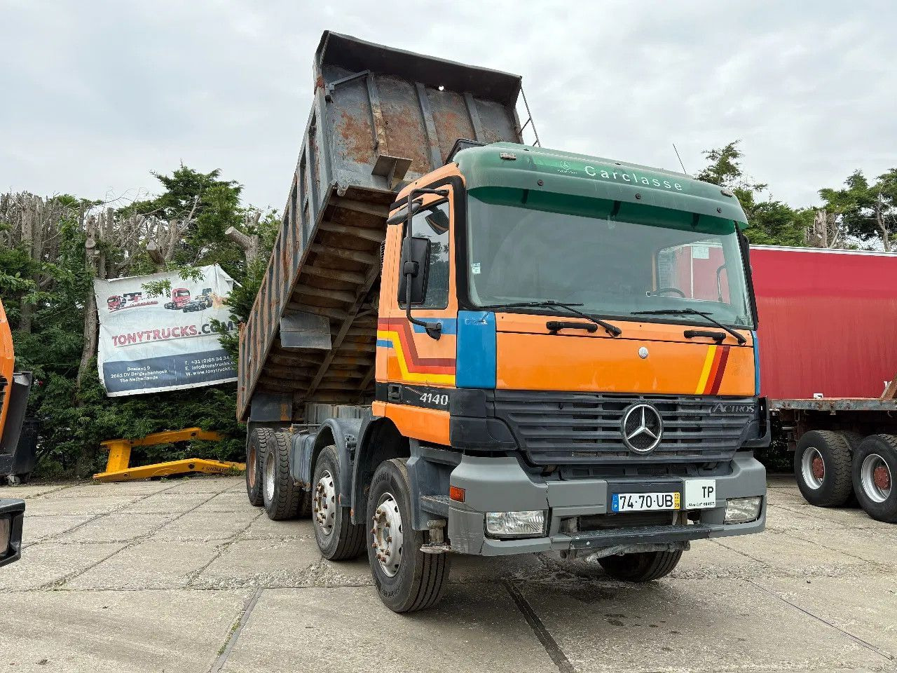 Mercedes-Benz Actros 4140 V6 8X4 Tipper Spring/Spring Manual G - Truk jungkit: gambar 1 Mercedes-Benz Actros 4140 V6 8X4 Tipper Spring/Spring Manual G - Truk jungkit: gambar 1