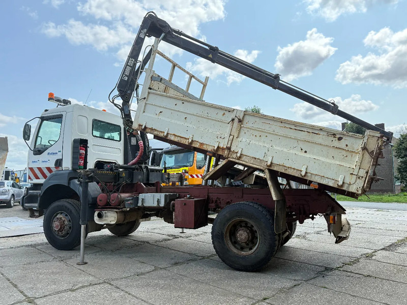 Renault Kerax 400 4X4 Tipper + Hiab 085 Spring/Spring EURO 2 ZF Manual Gearbox - Truk jungkit, Truk derek: gambar 3 Renault Kerax 400 4X4 Tipper + Hiab 085 Spring/Spring EURO 2 ZF Manual Gearbox - Truk jungkit, Truk derek: gambar 3