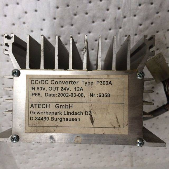 Atech Converter DC/DC 80/24V, 12A - Sistem listrik untuk Peralatan untuk menangani material: gambar 3 Atech Converter DC/DC 80/24V, 12A - Sistem listrik untuk Peralatan untuk menangani material: gambar 3