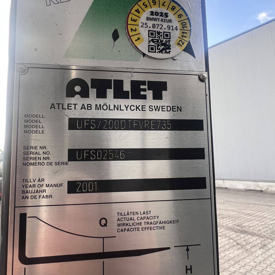 Loader empat arah Atlet 200DTFVRE735UFS: gambar 11 Loader empat arah Atlet 200DTFVRE735UFS: gambar 11