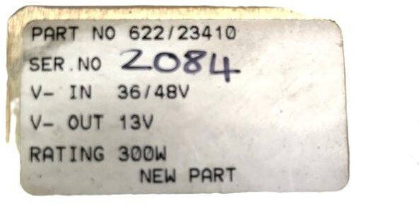 Converter 36/48V - Sistem listrik untuk Peralatan untuk menangani material: gambar 4 Converter 36/48V - Sistem listrik untuk Peralatan untuk menangani material: gambar 4