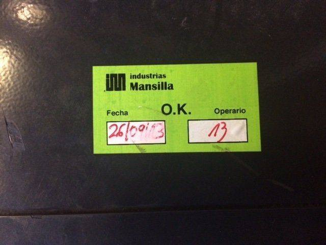 Heater from Mansilla - Kabin dan interior untuk Peralatan untuk menangani material: gambar 5 Heater from Mansilla - Kabin dan interior untuk Peralatan untuk menangani material: gambar 5