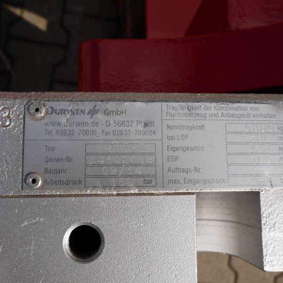 Dürwen 360° Rotator - Lampiran untuk Peralatan untuk menangani material: gambar 2 Dürwen 360° Rotator - Lampiran untuk Peralatan untuk menangani material: gambar 2
