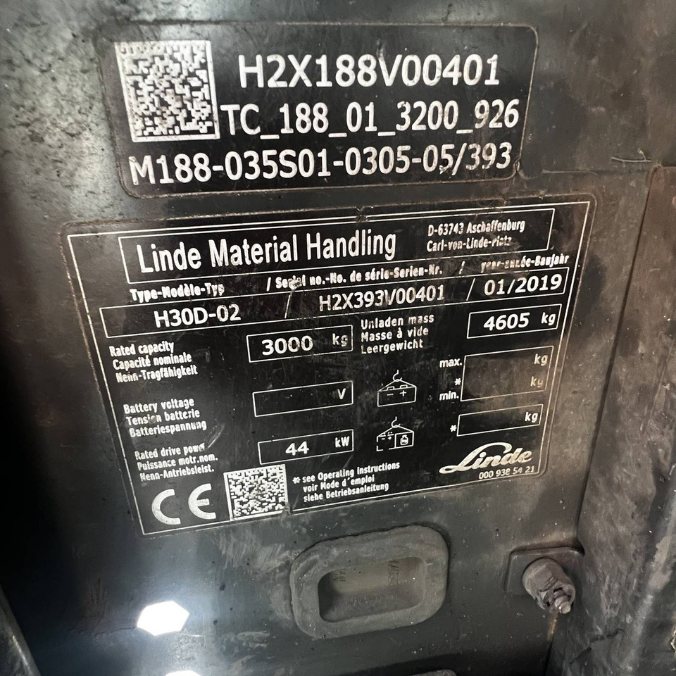 Leasing  Linde H30D-02 (393) EVO Linde H30D-02 (393) EVO: gambar 6