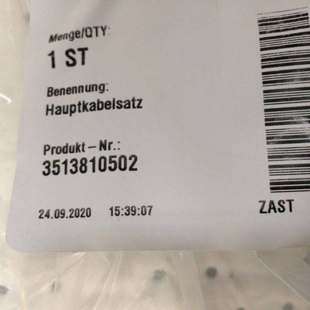 Main cable tree for Linde - Kabel/ Kawat harness untuk Peralatan untuk menangani material: gambar 4 Main cable tree for Linde - Kabel/ Kawat harness untuk Peralatan untuk menangani material: gambar 4