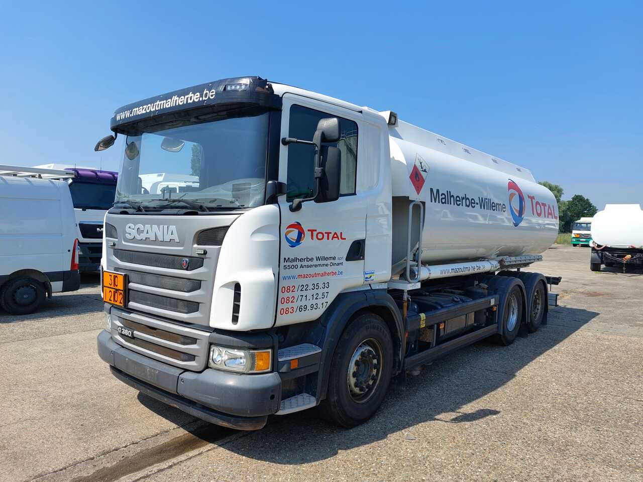 SCANIA PRT - Truk tangki: gambar 1 SCANIA PRT - Truk tangki: gambar 1