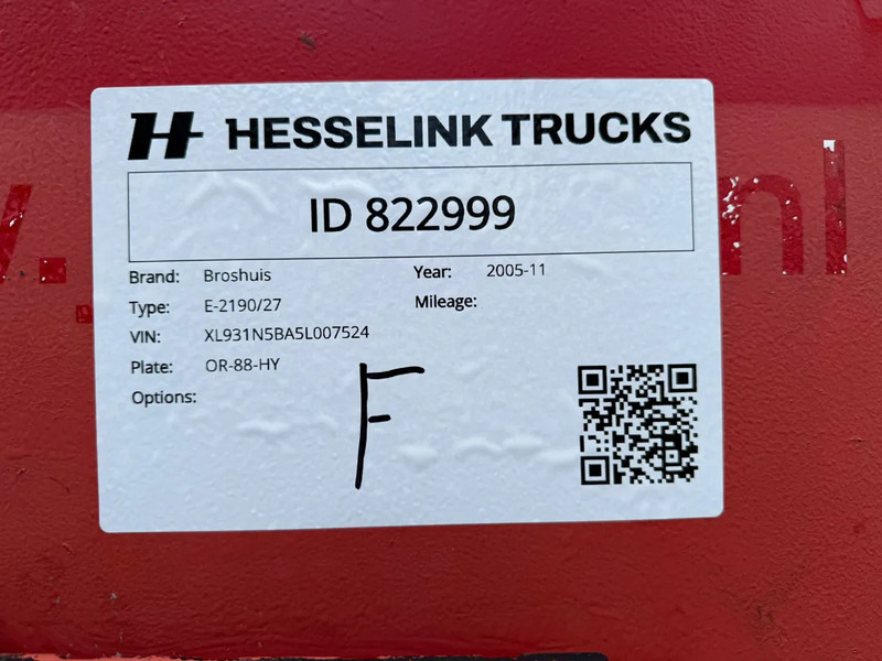 Broshuis Dieplader 6M Extendable Stuuras APK/TUV 03/2026 - Semi-trailer low bed: gambar 5 Broshuis Dieplader 6M Extendable Stuuras APK/TUV 03/2026 - Semi-trailer low bed: gambar 5