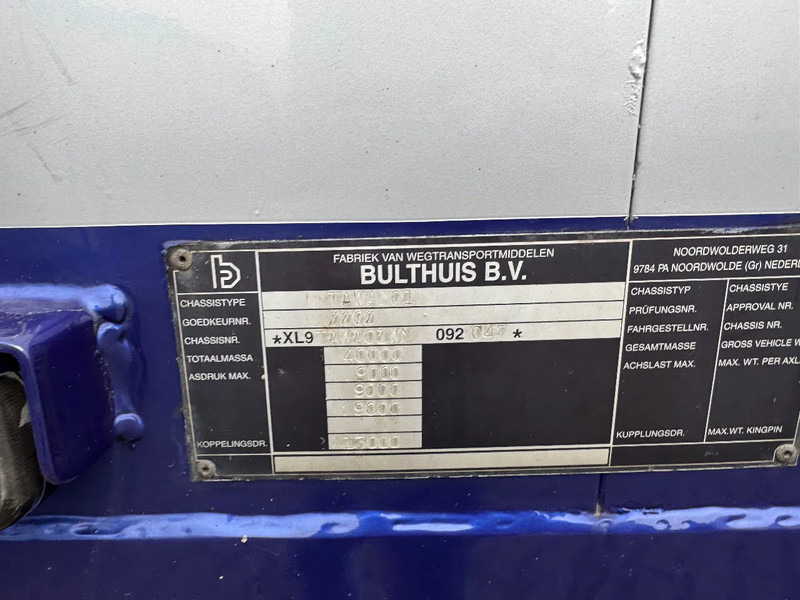 Semi-trailer dengan lantai berjalan Bulthuis 90m3 Cargo Floor Silver metallic, APK 06/2025, top condition: gambar 10 Semi-trailer dengan lantai berjalan Bulthuis 90m3 Cargo Floor Silver metallic, APK 06/2025, top condition: gambar 10