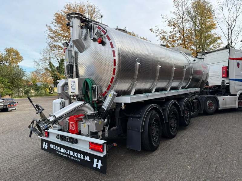 D-Tec WIENHOFF 28.500L Edelstahl Tierfutter/Gülleauflieger Neuwertig 6m3 Vogelsang pomp - Semi-trailer tangki: gambar 3 D-Tec WIENHOFF 28.500L Edelstahl Tierfutter/Gülleauflieger Neuwertig 6m3 Vogelsang pomp - Semi-trailer tangki: gambar 3