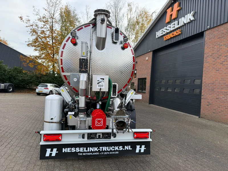 D-Tec WIENHOFF 28.500L Edelstahl Tierfutter/Gülleauflieger Neuwertig 6m3 Vogelsang pomp - Semi-trailer tangki: gambar 5 D-Tec WIENHOFF 28.500L Edelstahl Tierfutter/Gülleauflieger Neuwertig 6m3 Vogelsang pomp - Semi-trailer tangki: gambar 5