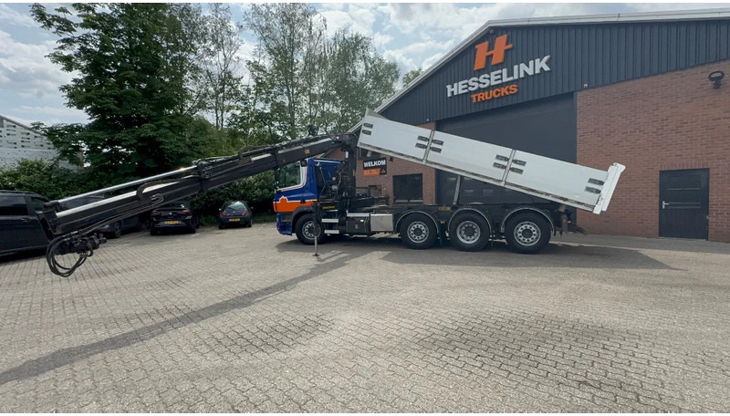DAF CF 85.360 8X2 3 Zijdige kipper HIAB 16 t/m kraan AHK Top condition - Truk jungkit, Truk derek: gambar 3 DAF CF 85.360 8X2 3 Zijdige kipper HIAB 16 t/m kraan AHK Top condition - Truk jungkit, Truk derek: gambar 3