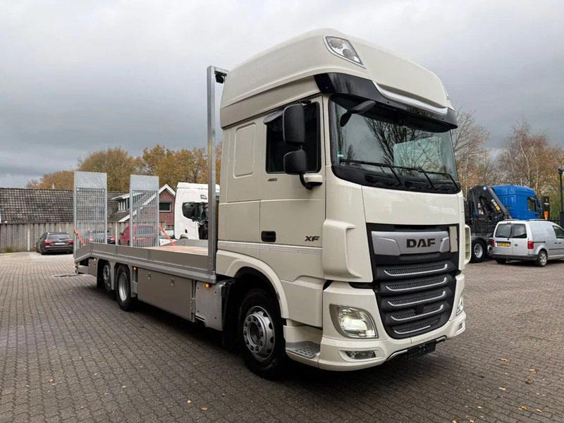 DAF XF 480 6X2 SSC FAR Oprijwagen Machinery transport Laadbak nieuw EURO 6 - Truk pengangkut mobil: gambar 2 DAF XF 480 6X2 SSC FAR Oprijwagen Machinery transport Laadbak nieuw EURO 6 - Truk pengangkut mobil: gambar 2