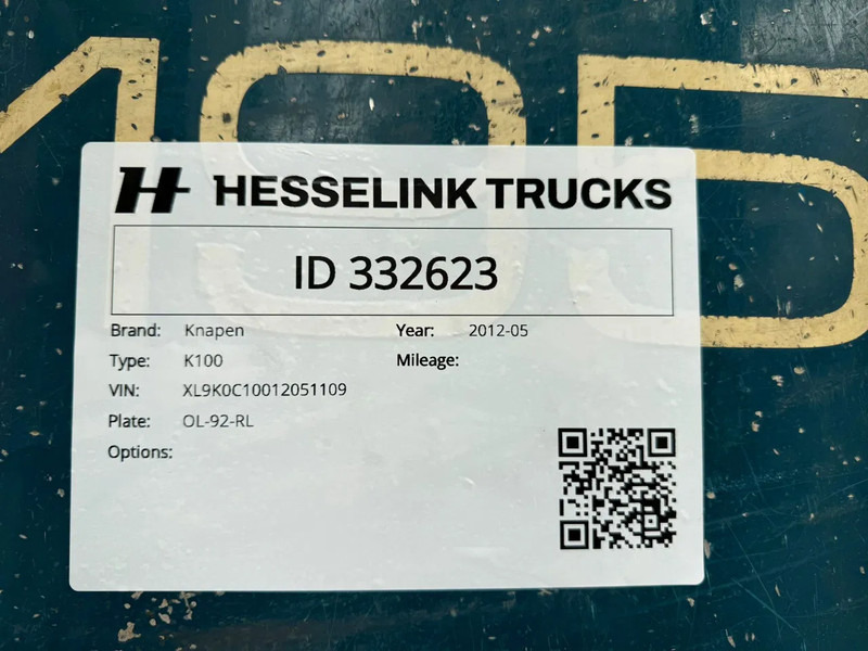 Knapen Trailers K100 92m3 Cargo Floor 10MM BPW - Semi-trailer dengan lantai berjalan: gambar 4 Knapen Trailers K100 92m3 Cargo Floor 10MM BPW - Semi-trailer dengan lantai berjalan: gambar 4