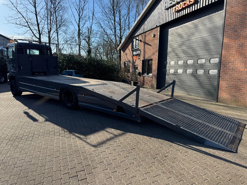 MAN TGA 18.350 830CM Oprijwagen Machinery transporter Hydraulische klep, nieuwe APK 3-6-2026 - Truk pengangkut mobil: gambar 4 MAN TGA 18.350 830CM Oprijwagen Machinery transporter Hydraulische klep, nieuwe APK 3-6-2026 - Truk pengangkut mobil: gambar 4
