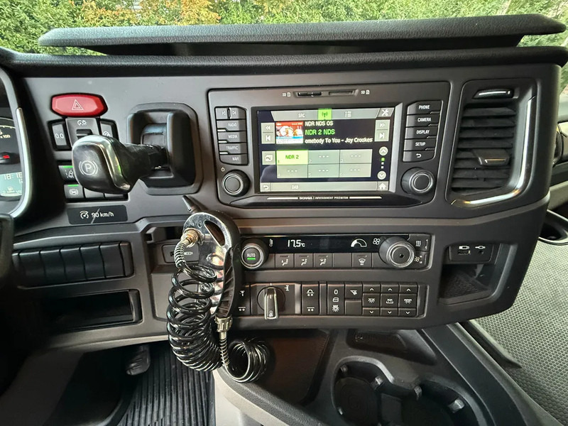 Truk dengan terpal samping Scania R500 NGS 6X2 Retarder Stuuras 551.670KM! Schuifzeilen Combi Hefdak: gambar 11