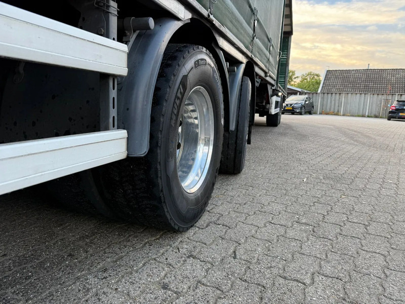 Truk dengan terpal samping Scania R500 NGS 6X2 Retarder Stuuras 551.670KM! Schuifzeilen Combi Hefdak: gambar 20