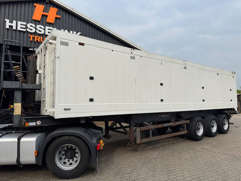 Schmitz Cargobull 55m3 alu kipper, klep/deuren, liftas, BPW, APK 04/2026! - Semi-trailer jungkit: gambar 1 Schmitz Cargobull 55m3 alu kipper, klep/deuren, liftas, BPW, APK 04/2026! - Semi-trailer jungkit: gambar 1