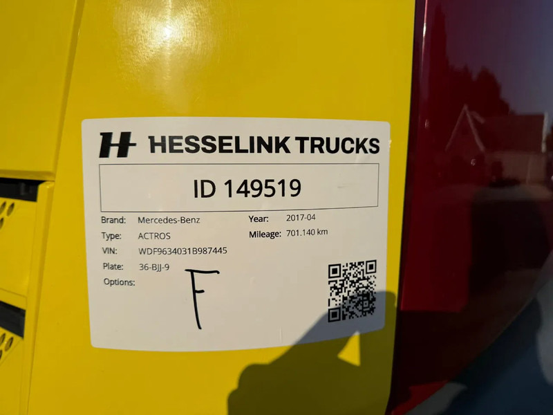 Mercedes-Benz Actros 1840 4X2 EURO 6 701.140KM, NL Truck - Tractor head: gambar 5 Mercedes-Benz Actros 1840 4X2 EURO 6 701.140KM, NL Truck - Tractor head: gambar 5