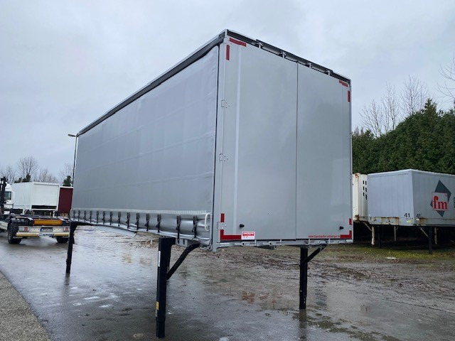 Krone BDF-System 7.450 mm lang, LACK NEU in weißaluminium - Tukar tubuh tirai: gambar 2 Krone BDF-System 7.450 mm lang, LACK NEU in weißaluminium - Tukar tubuh tirai: gambar 2