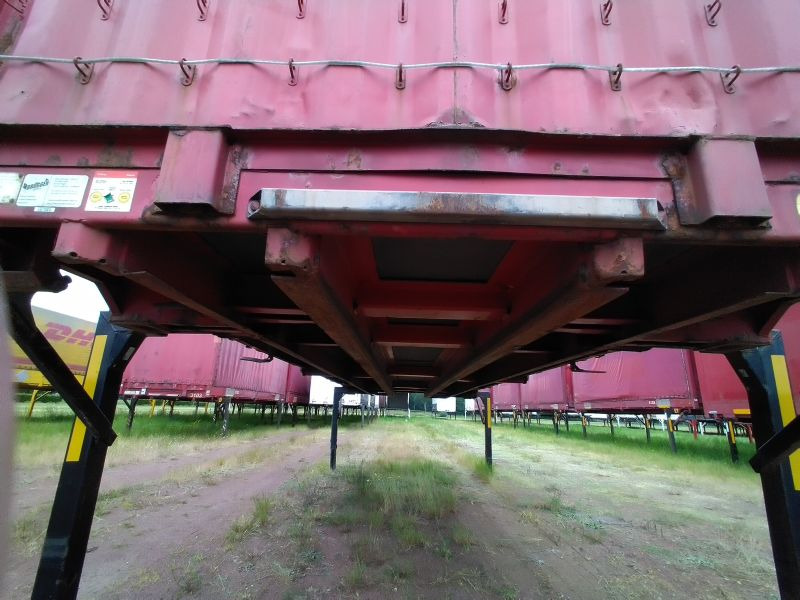 Krone Wechselpritsche mit Bordwänden und Plane, BDF-System, 7.450 mm lang. - Tukar tubuh tirai: gambar 1 Krone Wechselpritsche mit Bordwänden und Plane, BDF-System, 7.450 mm lang. - Tukar tubuh tirai: gambar 1