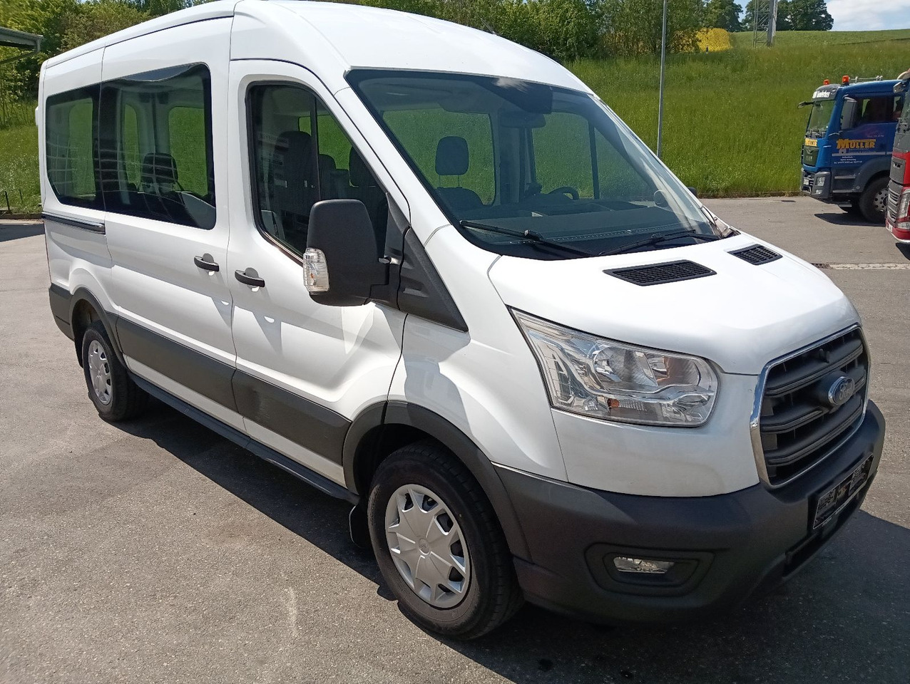 Ford Transit Kombi 350 L2 Trend 9-Sitzer 2xHeizung/Kl - Van penumpang, Van kombi: gambar 1 Ford Transit Kombi 350 L2 Trend 9-Sitzer 2xHeizung/Kl - Van penumpang, Van kombi: gambar 1