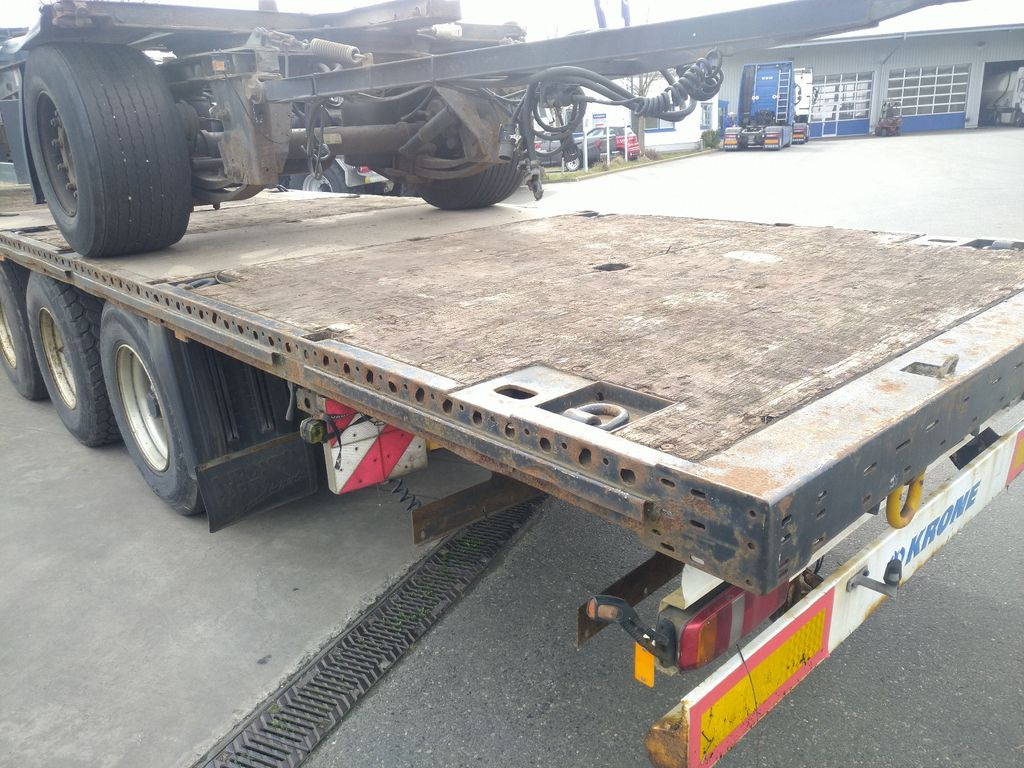 Semi-trailer flatbed Krone SDP27 TwistLocks 40"+ 20" BPW Lift Rungentaschen: gambar 6 Semi-trailer flatbed Krone SDP27 TwistLocks 40"+ 20" BPW Lift Rungentaschen: gambar 6