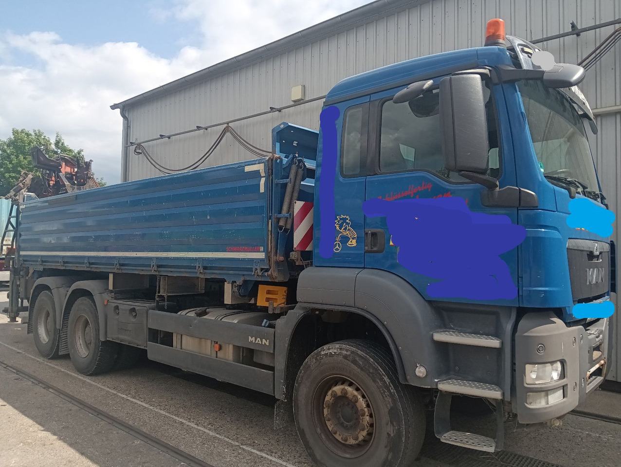 MAN TGS 26:480 6x4 BL ATLAS 240.2E-A4 3-S-Kipper - Truk jungkit, Truk derek: gambar 3 MAN TGS 26:480 6x4 BL ATLAS 240.2E-A4 3-S-Kipper - Truk jungkit, Truk derek: gambar 3
