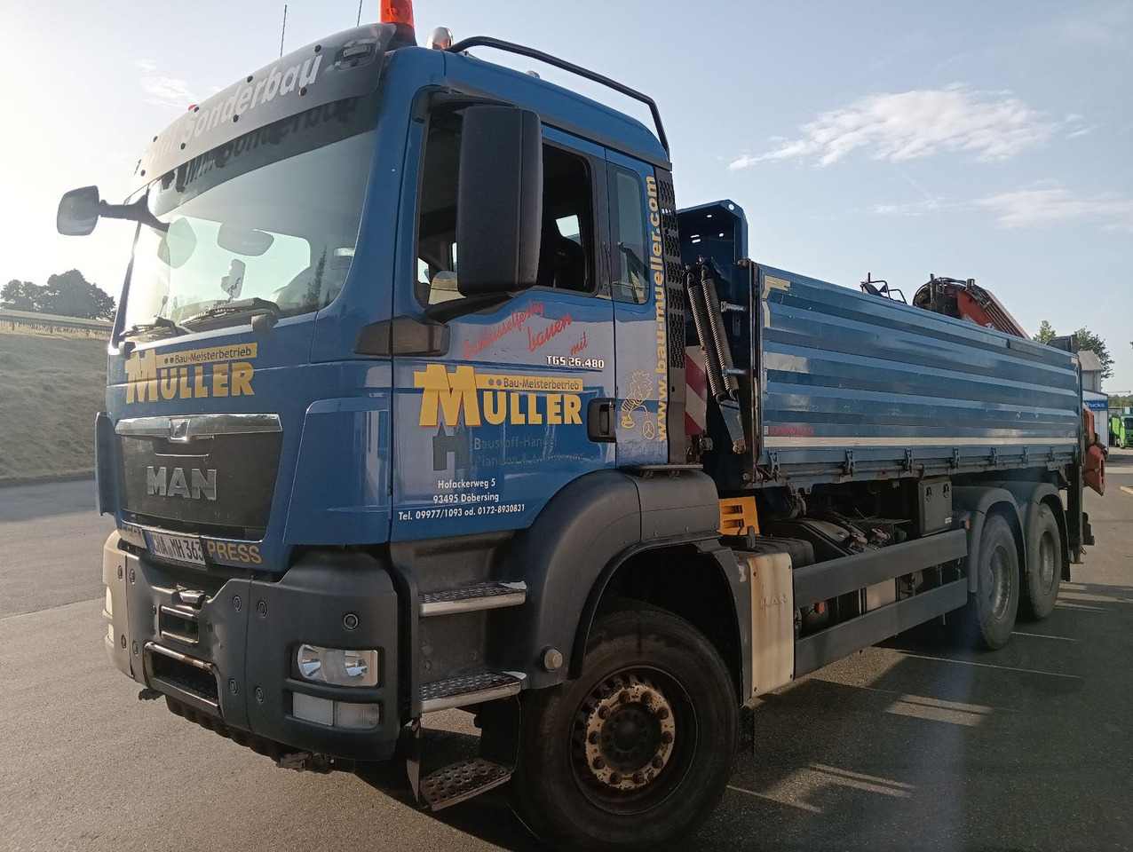 MAN TGS 26:480 6x4 EURO5 ATLAS 240.2E-A4 3-S-Kipper - Truk jungkit, Truk derek: gambar 3 MAN TGS 26:480 6x4 EURO5 ATLAS 240.2E-A4 3-S-Kipper - Truk jungkit, Truk derek: gambar 3