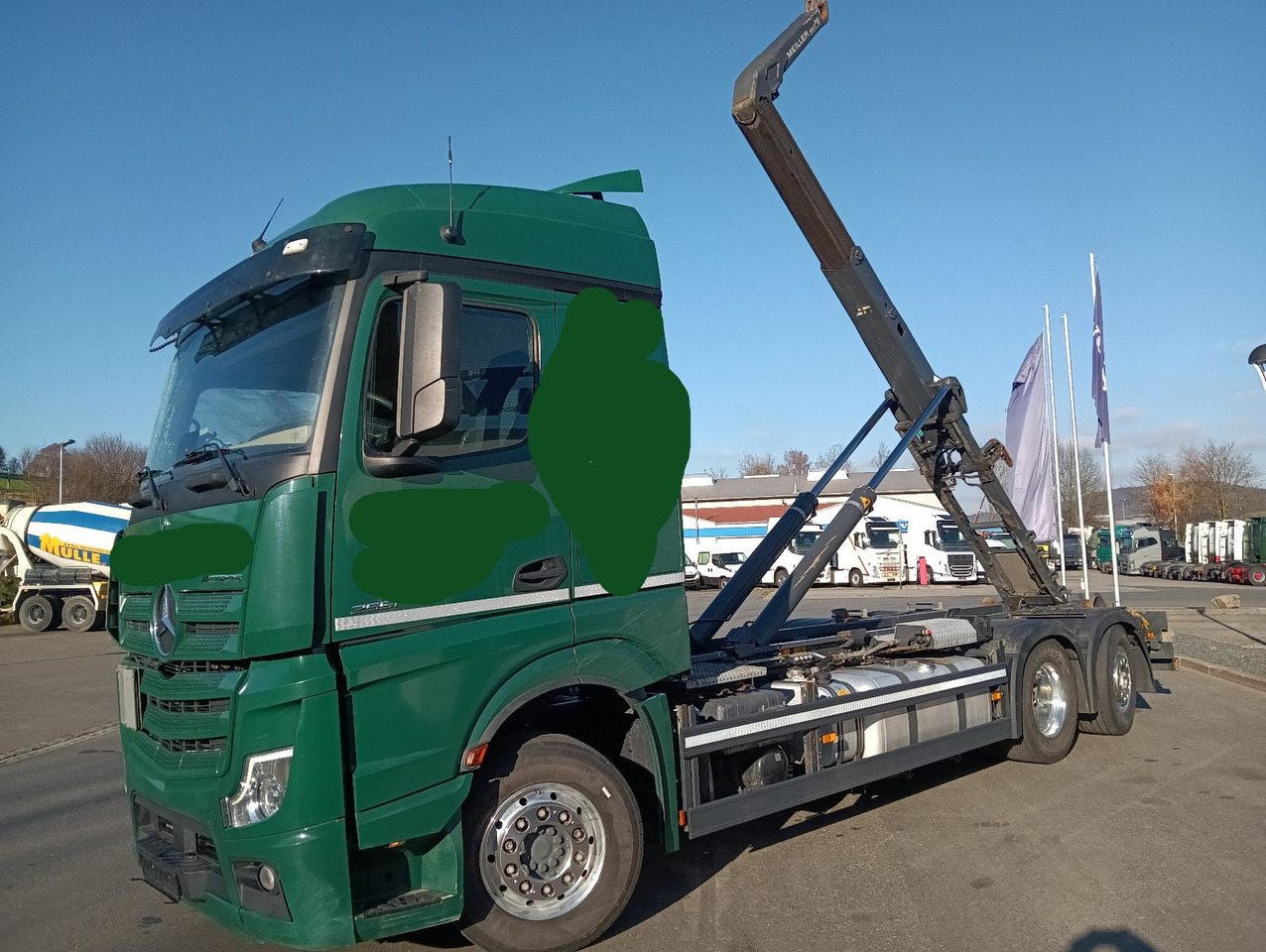 Mercedes-Benz ACTROS 2651 MP5 6x2 MEILLER RETARDER LENKACHS - Hook lift: gambar 1 Mercedes-Benz ACTROS 2651 MP5 6x2 MEILLER RETARDER LENKACHS - Hook lift: gambar 1