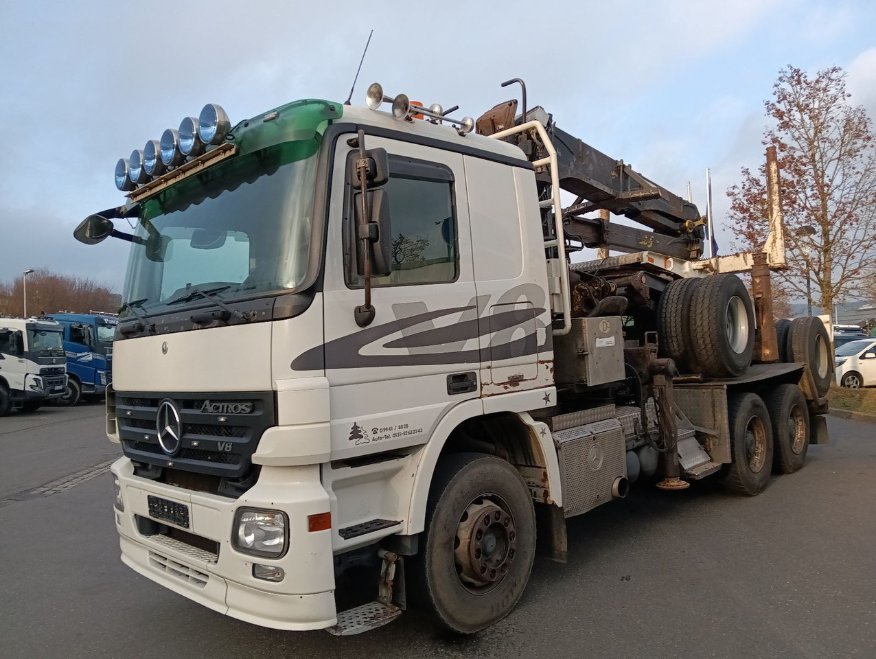 Mercedes-Benz V8 3355 6x4 Blatt/Blatt ATM/ATG GLOGGER EPSILON Mercedes-Benz V8 3355 6x4 Blatt/Blatt ATM/ATG GLOGGER EPSILON - Truk logging, Truk derek: gambar 2 Mercedes-Benz V8 3355 6x4 Blatt/Blatt ATM/ATG GLOGGER EPSILON Mercedes-Benz V8 3355 6x4 Blatt/Blatt ATM/ATG GLOGGER EPSILON - Truk logging, Truk derek: gambar 2