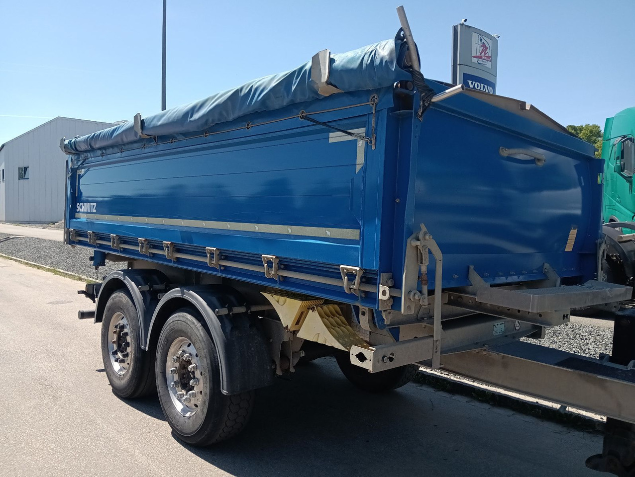Schmitz Cargobull ZKI 18 Tandem 3-Seiten Kipper ALU ALCOA Rollplan - Trailer jungkit: gambar 5 Schmitz Cargobull ZKI 18 Tandem 3-Seiten Kipper ALU ALCOA Rollplan - Trailer jungkit: gambar 5