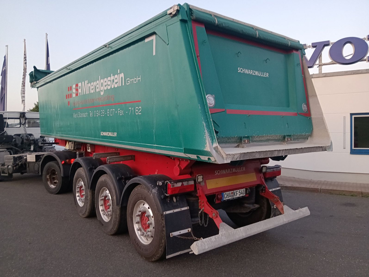 Schwarzmüller 3-A Alumulde ALCOA 27m3 SAF Lift 5,4t el.Verdeck - Semi-trailer jungkit: gambar 4 Schwarzmüller 3-A Alumulde ALCOA 27m3 SAF Lift 5,4t el.Verdeck - Semi-trailer jungkit: gambar 4