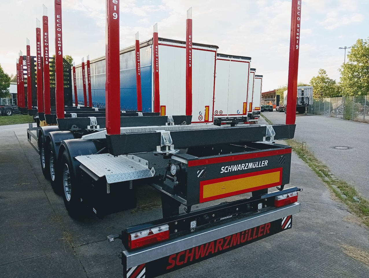 Semi-trailer pengangkut kayu baru Schwarzmüller 3-A Rungensattel 8xRungSchemel 5800kg NEU sofort Schwarzmüller 3-A Rungensattel 8xRungSchemel 5800kg NEU sofort: gambar 25 Semi-trailer pengangkut kayu baru Schwarzmüller 3-A Rungensattel 8xRungSchemel 5800kg NEU sofort Schwarzmüller 3-A Rungensattel 8xRungSchemel 5800kg NEU sofort: gambar 25