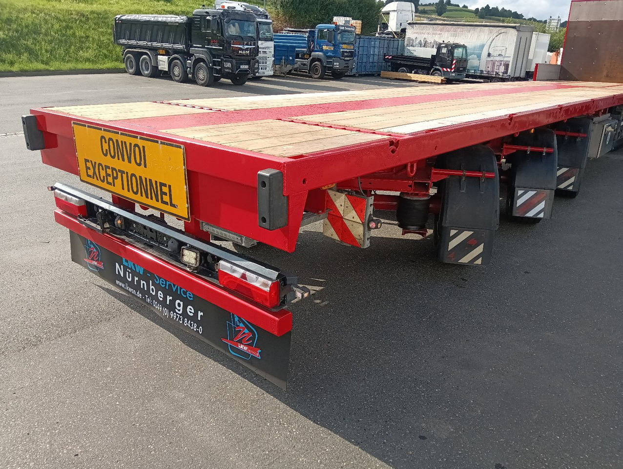 Schwarzmüller 3-A TELE-Plateau TRIDEC REIFEN/BREMSE/LACK/TÜV - Semi-trailer flatbed: gambar 3 Schwarzmüller 3-A TELE-Plateau TRIDEC REIFEN/BREMSE/LACK/TÜV - Semi-trailer flatbed: gambar 3