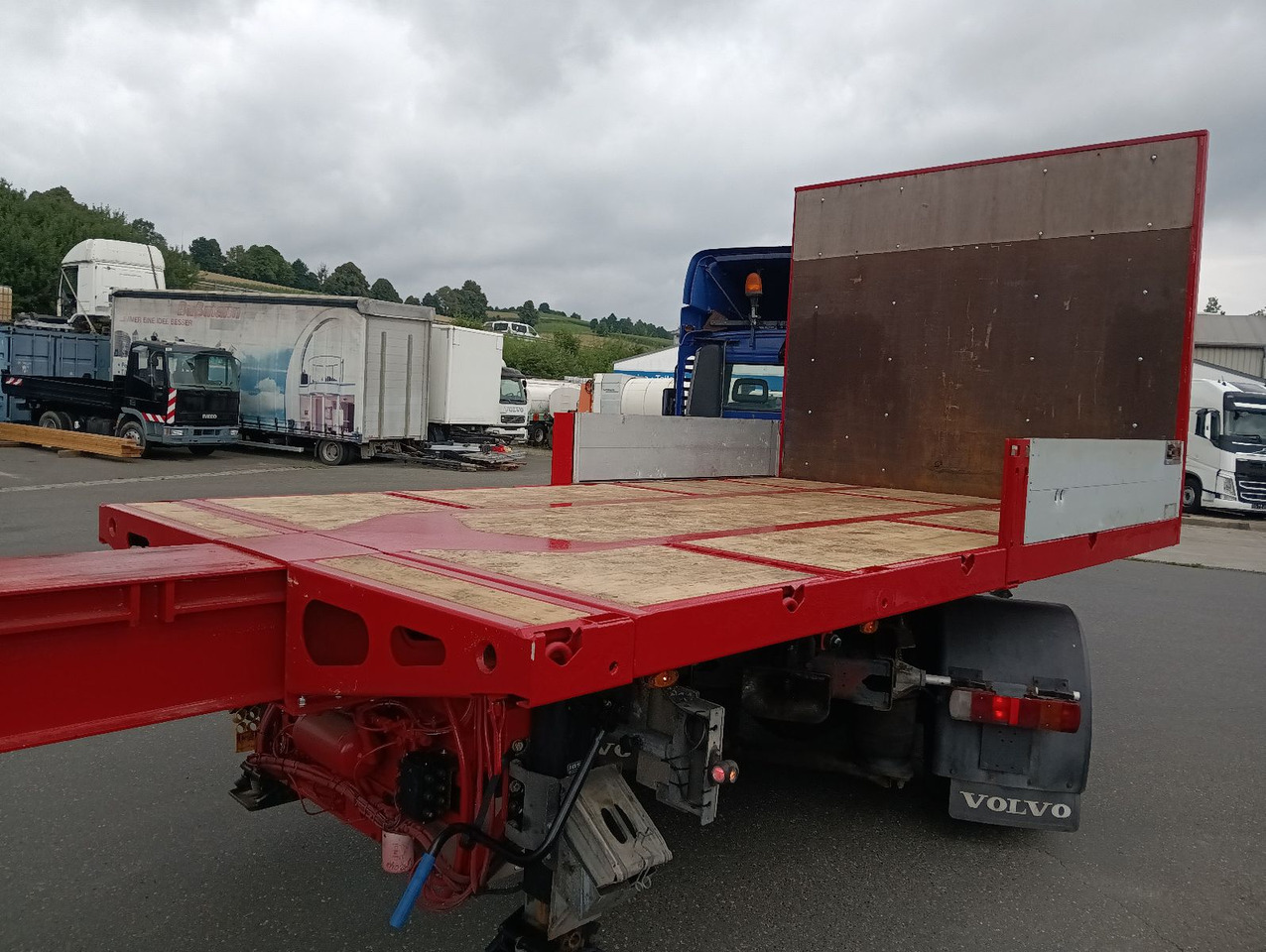 Schwarzmüller 3-A TELE-Plateau TRIDEC REIFEN/BREMSE/LACK/TÜV - Semi-trailer flatbed: gambar 5 Schwarzmüller 3-A TELE-Plateau TRIDEC REIFEN/BREMSE/LACK/TÜV - Semi-trailer flatbed: gambar 5