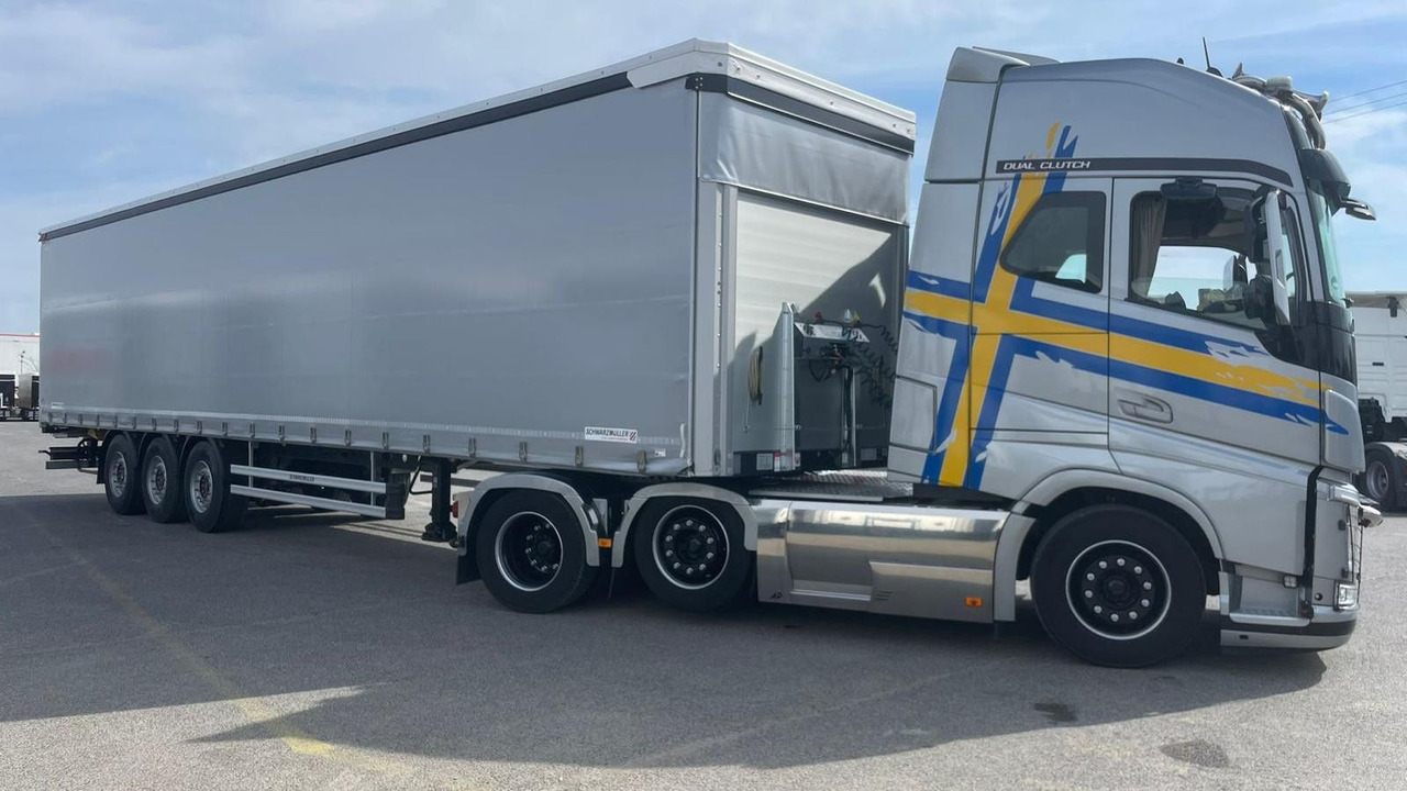 Schwarzmüller PowerLine LIFT/LENKACHSE HUBDACH 5880kg NEU Schwarzmüller PowerLine LIFT/LENKACHSE HUBDACH 5880kg NEU - Semi-trailer dengan terpal samping: gambar 1 Schwarzmüller PowerLine LIFT/LENKACHSE HUBDACH 5880kg NEU Schwarzmüller PowerLine LIFT/LENKACHSE HUBDACH 5880kg NEU - Semi-trailer dengan terpal samping: gambar 1