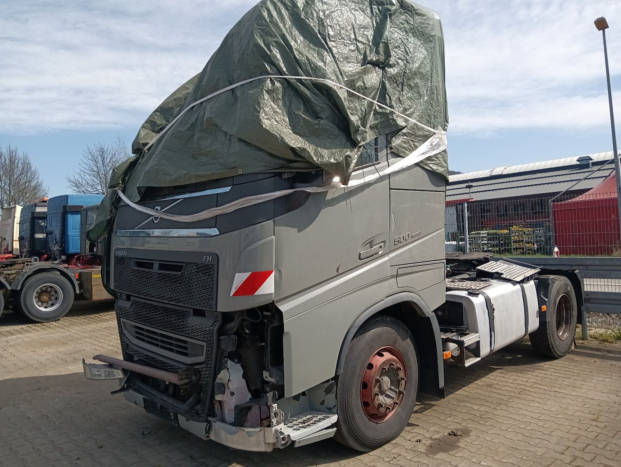 Volvo FH 500 Globe CRAWLER Hydr.,Luft/Luft Motor läuft - Tractor head: gambar 1 Volvo FH 500 Globe CRAWLER Hydr.,Luft/Luft Motor läuft - Tractor head: gambar 1