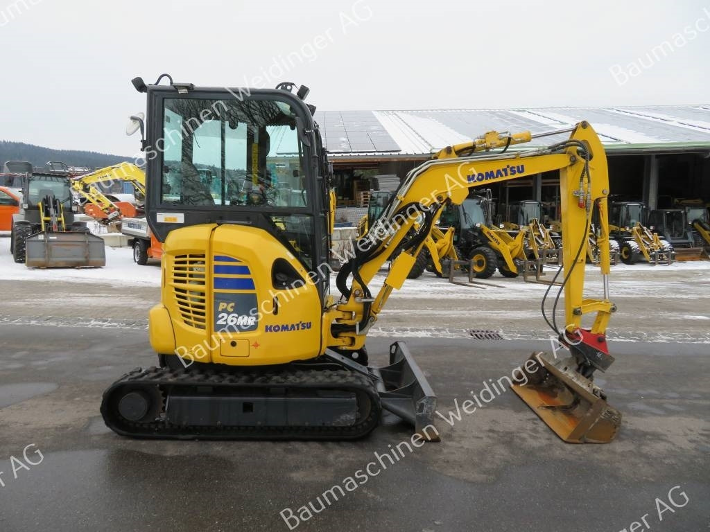 Komatsu PC 26 MR-5 - Ekskavator mini: gambar 2 Komatsu PC 26 MR-5 - Ekskavator mini: gambar 2