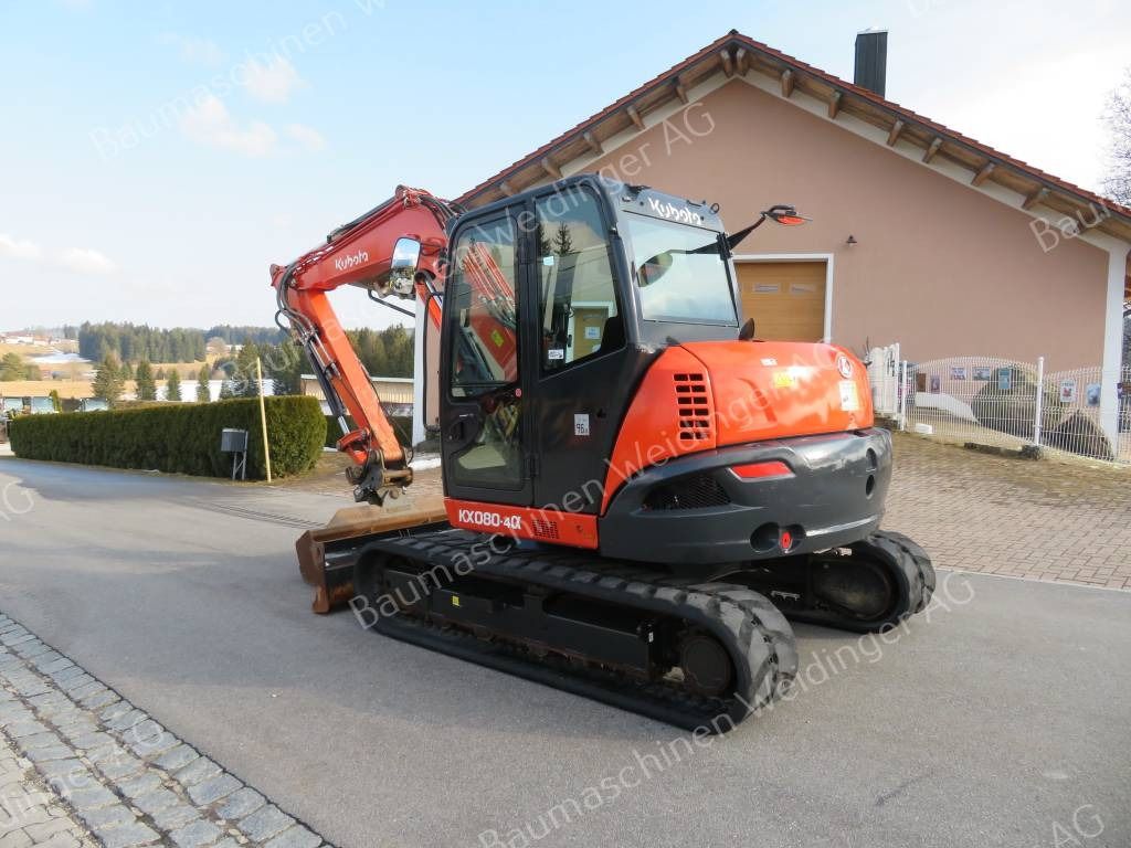 Kubota KX 080-4 - Ekskavator mini: gambar 5 Kubota KX 080-4 - Ekskavator mini: gambar 5