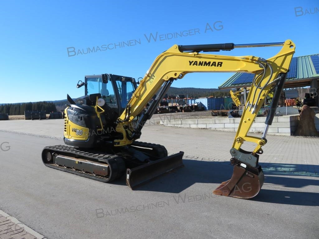 Yanmar Vio 80 - Ekskavator mini: gambar 1 Yanmar Vio 80 - Ekskavator mini: gambar 1
