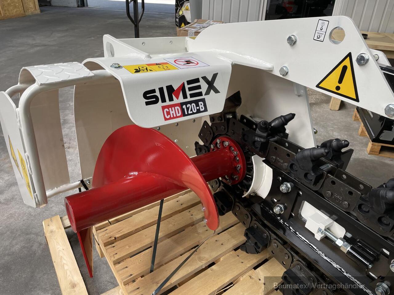 Simex CHD 120B für 1,2m Tiefe/ 150mm Breite - Mesin penggali parit: gambar 2 Simex CHD 120B für 1,2m Tiefe/ 150mm Breite - Mesin penggali parit: gambar 2