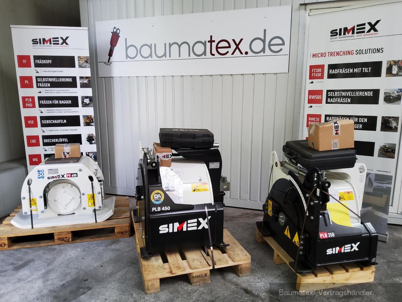 Simex PLB350/ 450 für Bagger von 6,5- 15to. - Mesin penggilingan jalan: gambar 1 Simex PLB350/ 450 für Bagger von 6,5- 15to. - Mesin penggilingan jalan: gambar 1