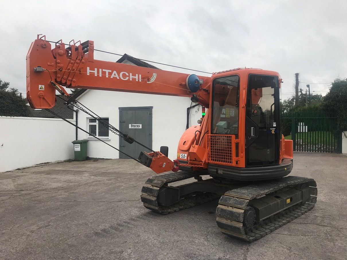HITACHI EX75URT, 5 Ton Tele Crawler Crane - Derek bergerak: gambar 1 HITACHI EX75URT, 5 Ton Tele Crawler Crane - Derek bergerak: gambar 1